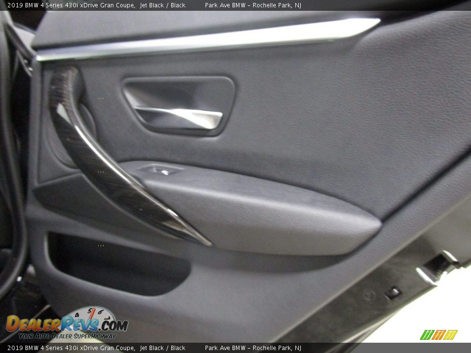2019 BMW 4 Series 430i xDrive Gran Coupe Jet Black / Black Photo #13