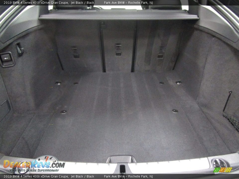 2019 BMW 4 Series 430i xDrive Gran Coupe Jet Black / Black Photo #17