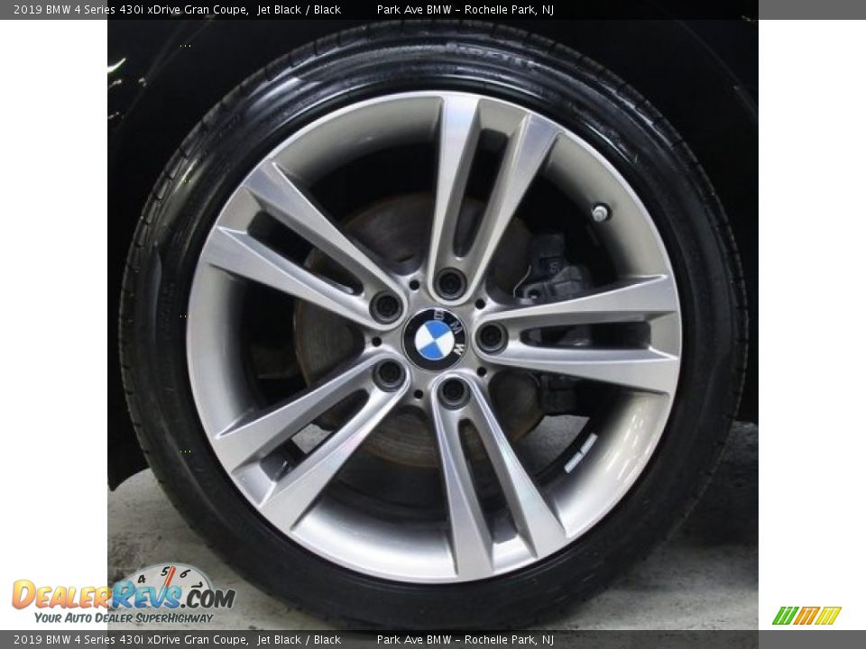 2019 BMW 4 Series 430i xDrive Gran Coupe Jet Black / Black Photo #25