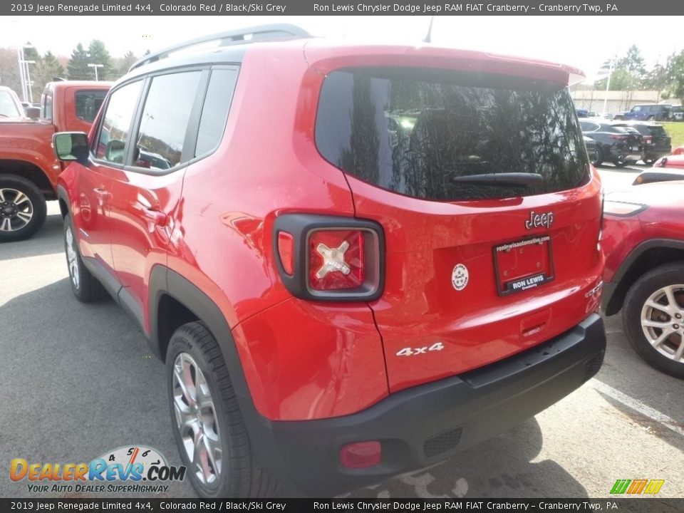 2019 Jeep Renegade Limited 4x4 Colorado Red / Black/Ski Grey Photo #4