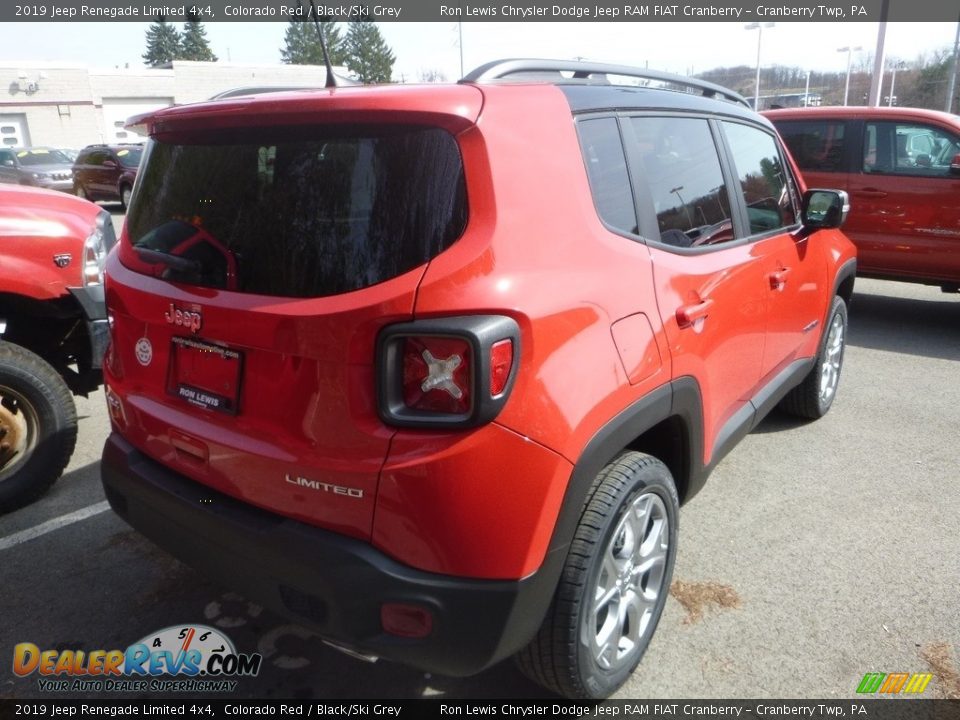 2019 Jeep Renegade Limited 4x4 Colorado Red / Black/Ski Grey Photo #6
