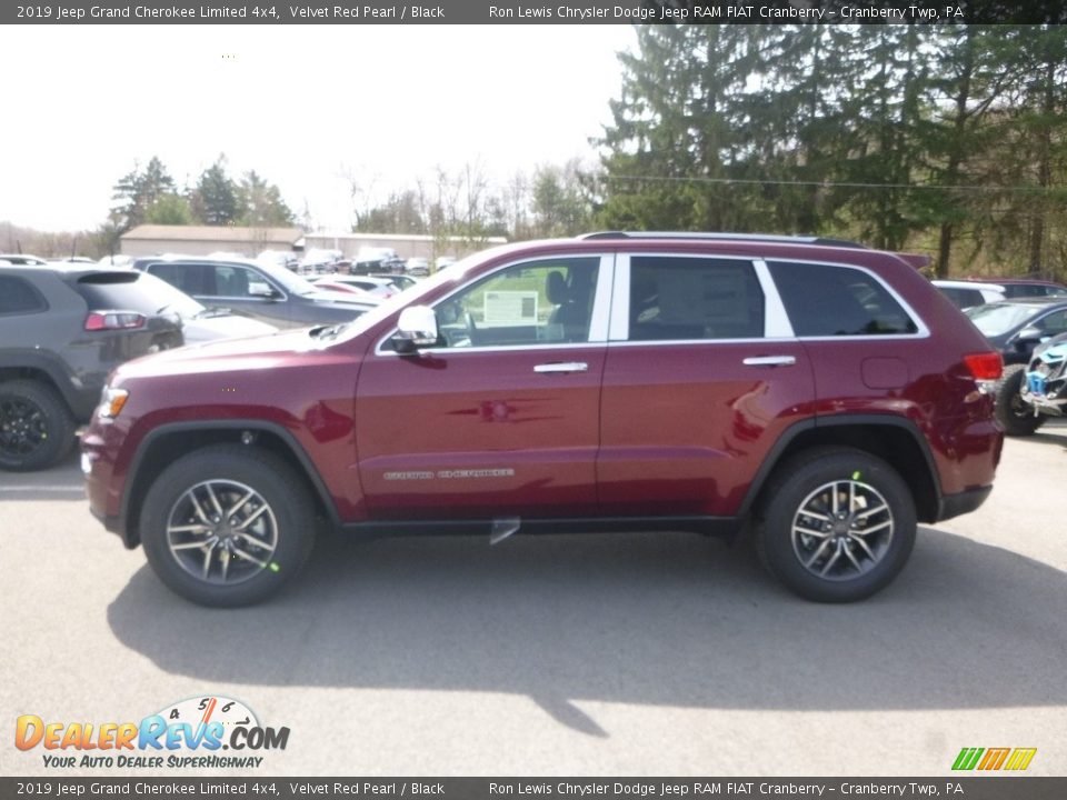 2019 Jeep Grand Cherokee Limited 4x4 Velvet Red Pearl / Black Photo #2