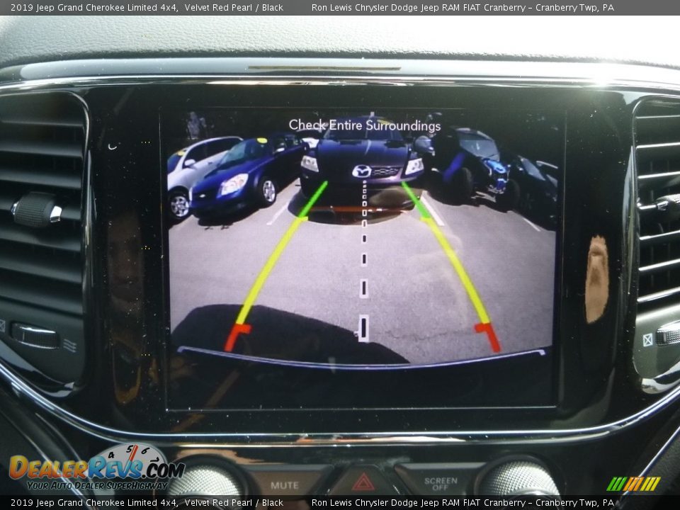 2019 Jeep Grand Cherokee Limited 4x4 Velvet Red Pearl / Black Photo #18