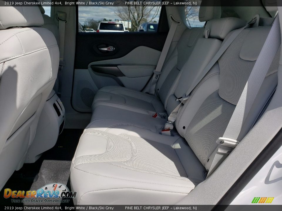 2019 Jeep Cherokee Limited 4x4 Bright White / Black/Ski Grey Photo #6