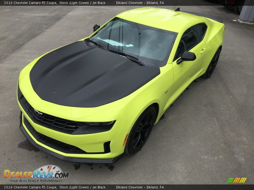 Shock (Light Green) 2019 Chevrolet Camaro RS Coupe Photo #1