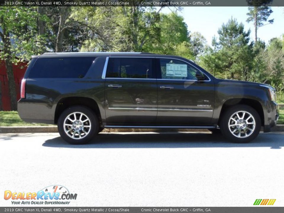 2019 GMC Yukon XL Denali 4WD Smokey Quartz Metallic / Cocoa/Shale Photo #2