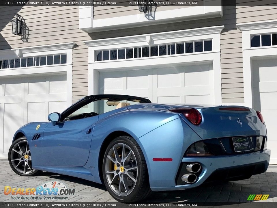 2013 Ferrari California 30 Azzurro California (Light Blue) / Crema Photo #3