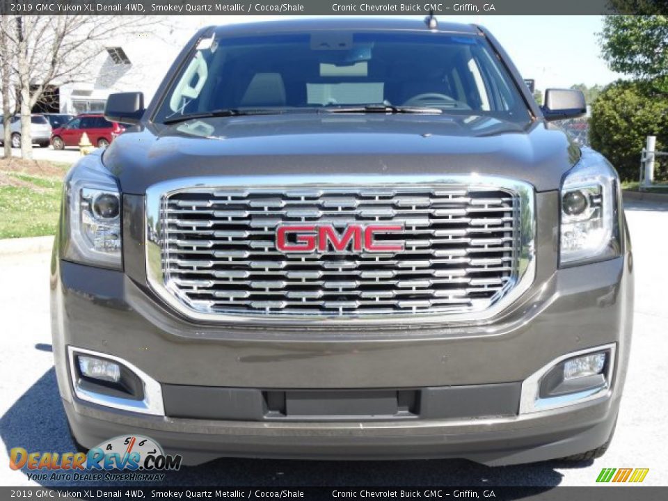 2019 GMC Yukon XL Denali 4WD Smokey Quartz Metallic / Cocoa/Shale Photo #4