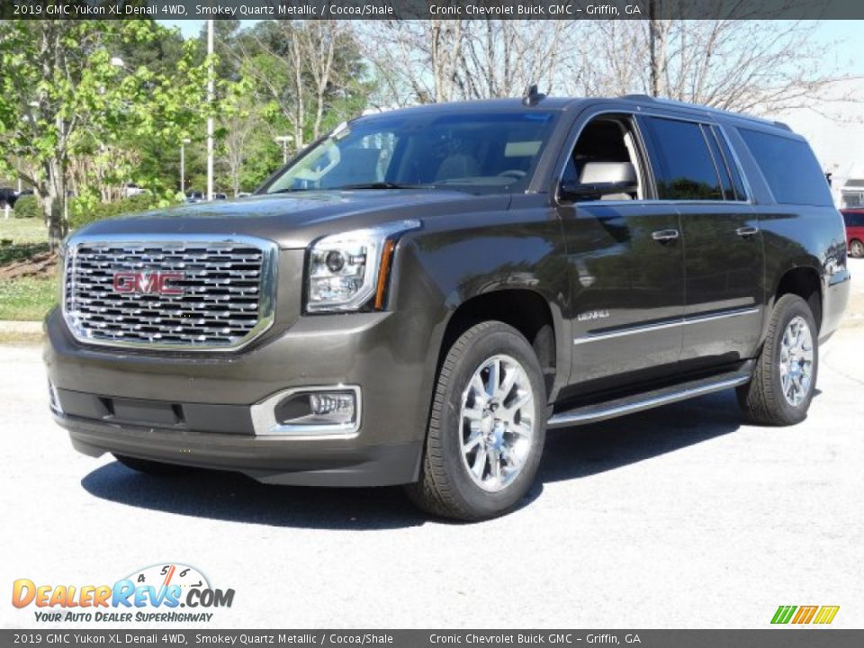 2019 GMC Yukon XL Denali 4WD Smokey Quartz Metallic / Cocoa/Shale Photo #5