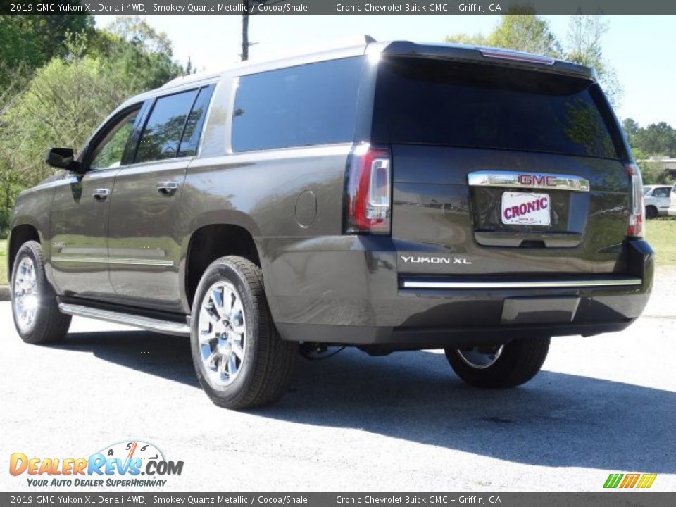 2019 GMC Yukon XL Denali 4WD Smokey Quartz Metallic / Cocoa/Shale Photo #6