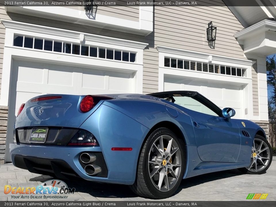 2013 Ferrari California 30 Azzurro California (Light Blue) / Crema Photo #5