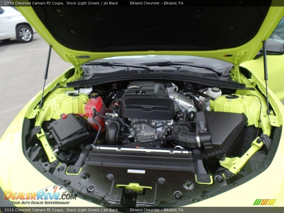 2019 Chevrolet Camaro RS Coupe 2.0 Liter Turbocharged DOHC 16-Valve VVT 4 Cylinder Engine Photo #12