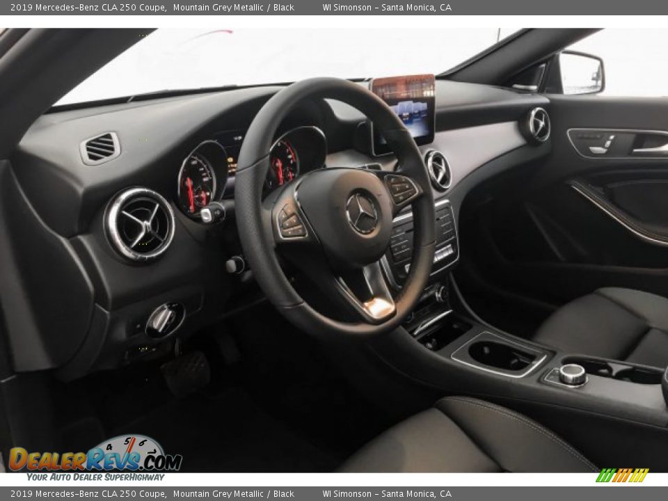 2019 Mercedes-Benz CLA 250 Coupe Mountain Grey Metallic / Black Photo #4