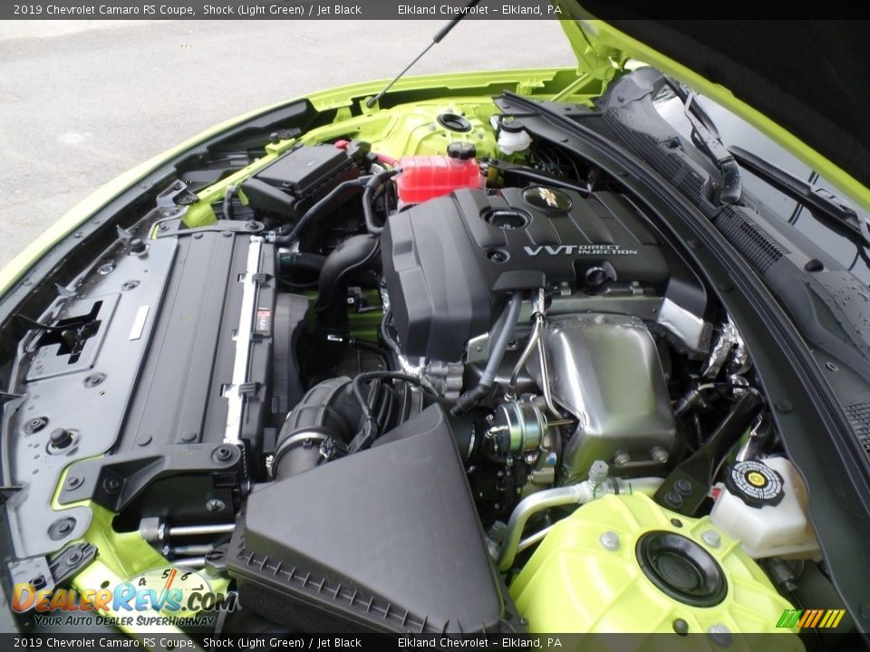 2019 Chevrolet Camaro RS Coupe 2.0 Liter Turbocharged DOHC 16-Valve VVT 4 Cylinder Engine Photo #13