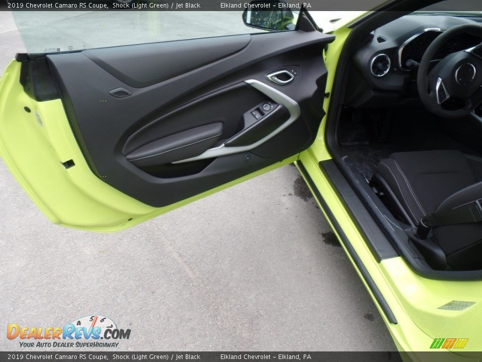 Door Panel of 2019 Chevrolet Camaro RS Coupe Photo #14