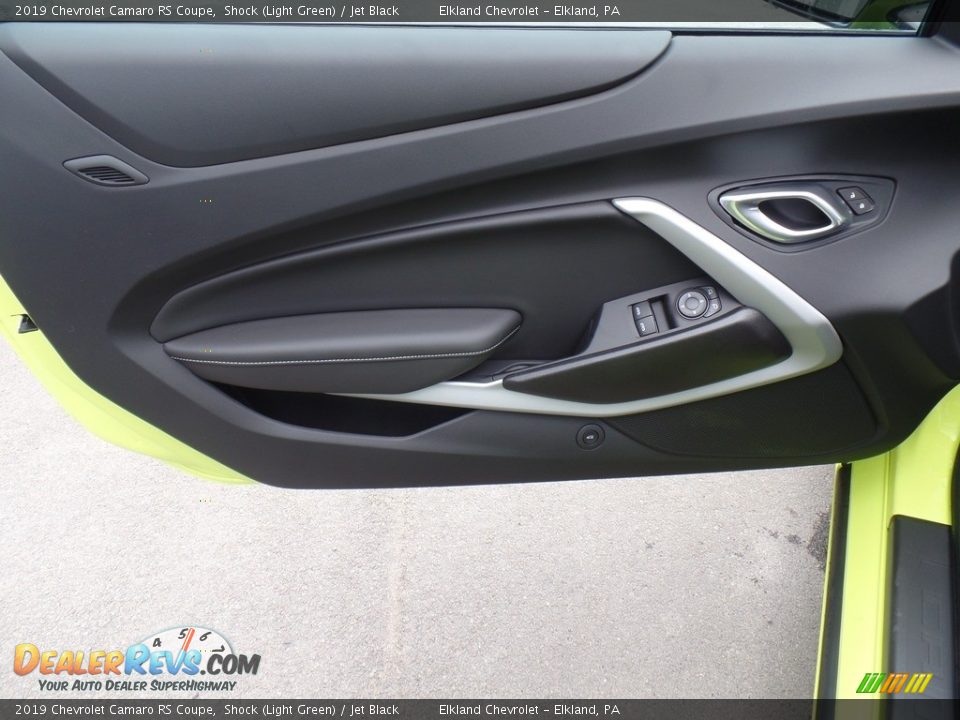 Door Panel of 2019 Chevrolet Camaro RS Coupe Photo #15