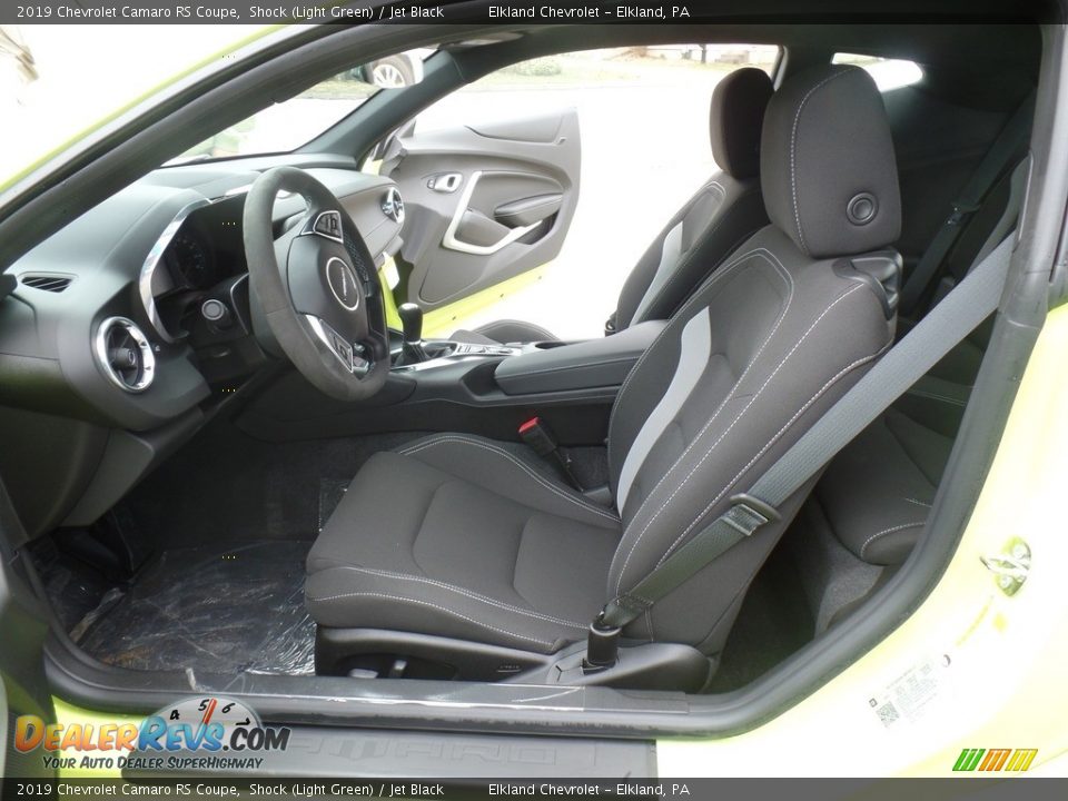 Jet Black Interior - 2019 Chevrolet Camaro RS Coupe Photo #17