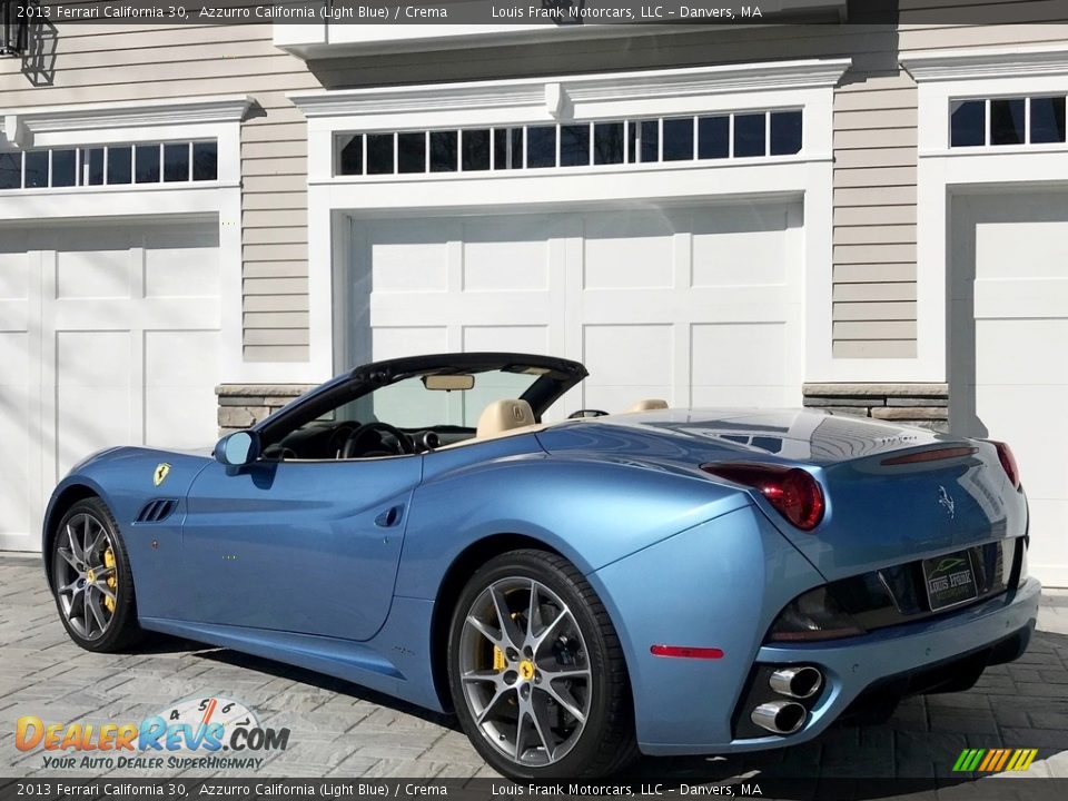 2013 Ferrari California 30 Azzurro California (Light Blue) / Crema Photo #18