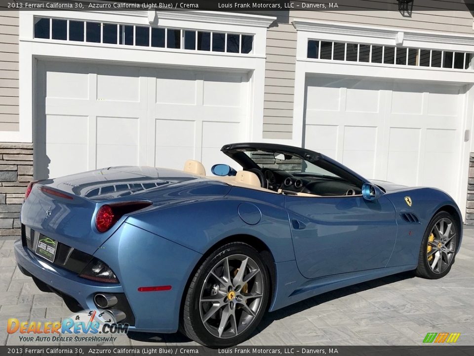 2013 Ferrari California 30 Azzurro California (Light Blue) / Crema Photo #19