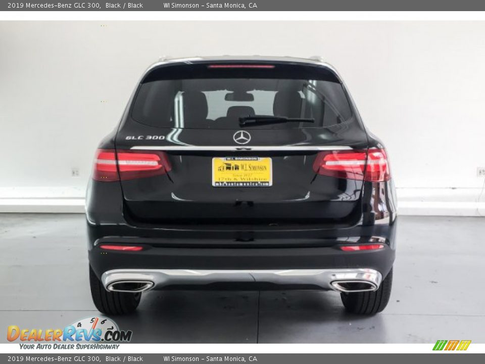 2019 Mercedes-Benz GLC 300 Black / Black Photo #3