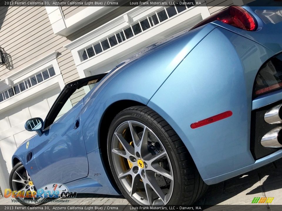 2013 Ferrari California 30 Azzurro California (Light Blue) / Crema Photo #21