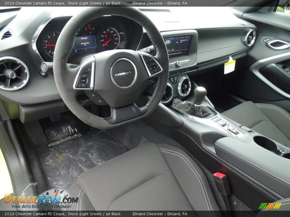 Jet Black Interior - 2019 Chevrolet Camaro RS Coupe Photo #22