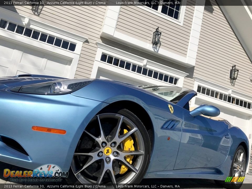 2013 Ferrari California 30 Azzurro California (Light Blue) / Crema Photo #22