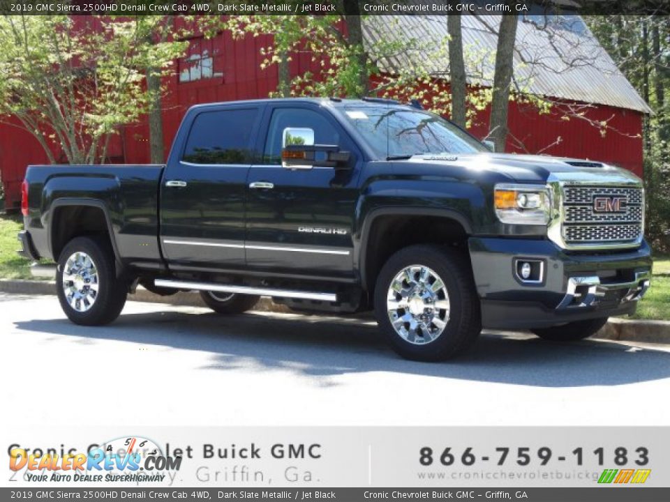 2019 GMC Sierra 2500HD Denali Crew Cab 4WD Dark Slate Metallic / Jet Black Photo #1