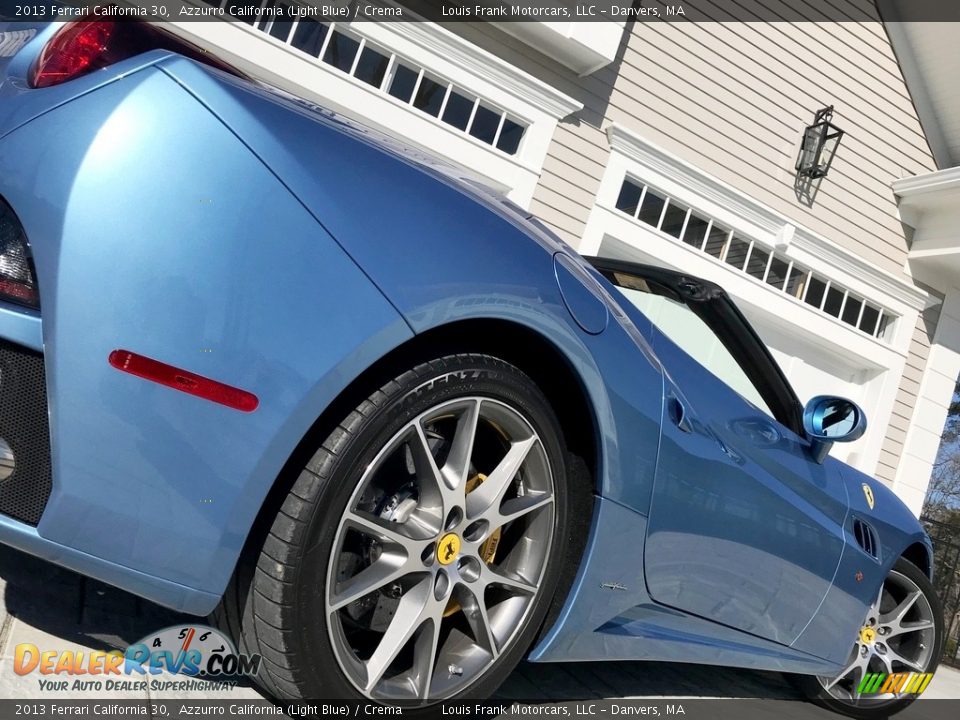 2013 Ferrari California 30 Azzurro California (Light Blue) / Crema Photo #23