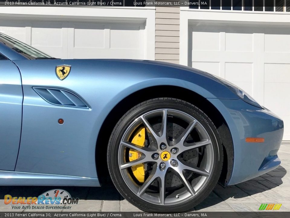 2013 Ferrari California 30 Azzurro California (Light Blue) / Crema Photo #31