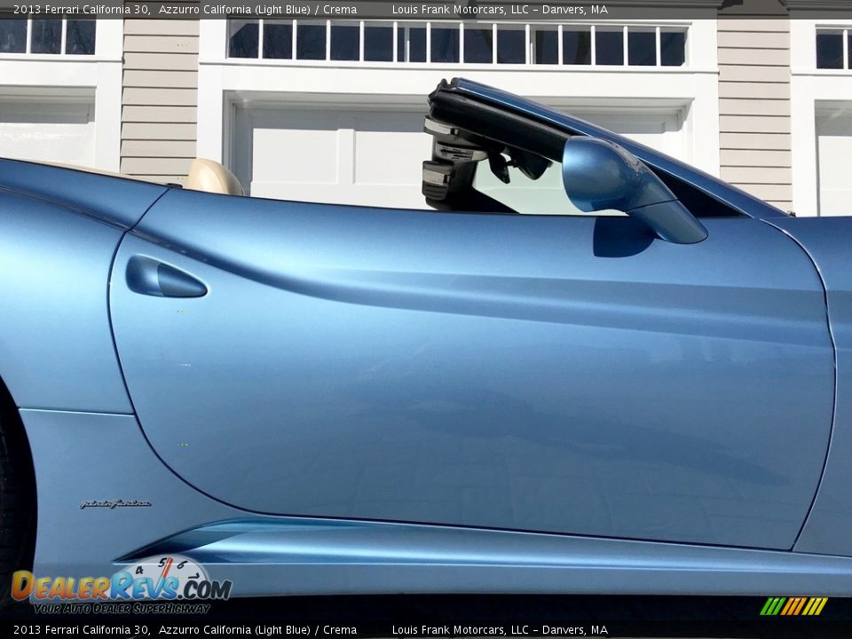 2013 Ferrari California 30 Azzurro California (Light Blue) / Crema Photo #33