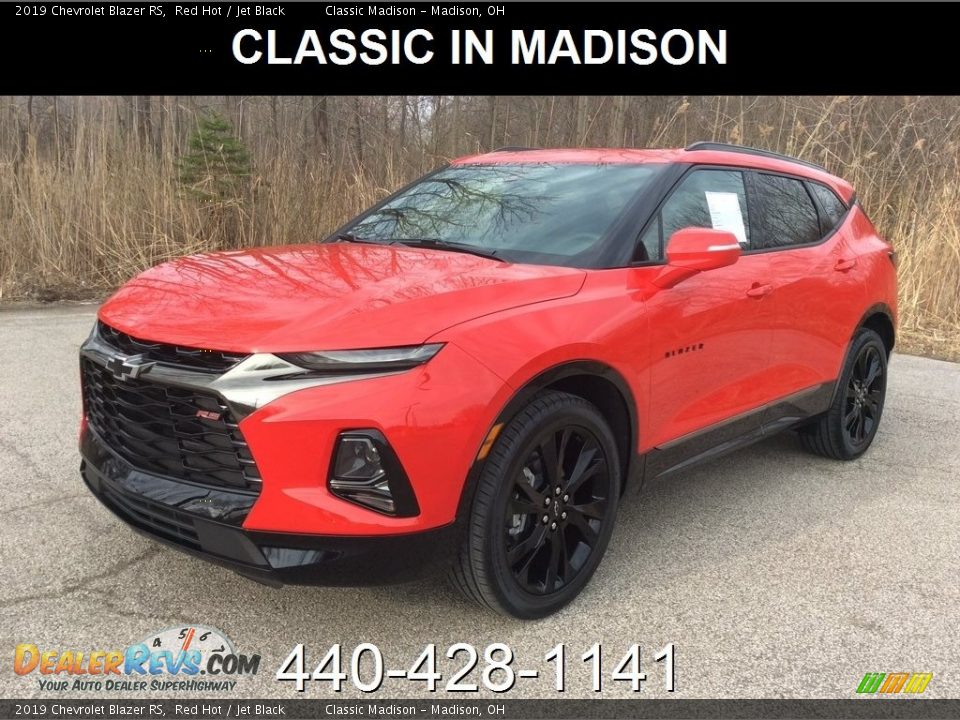 2019 Chevrolet Blazer RS Red Hot / Jet Black Photo #1
