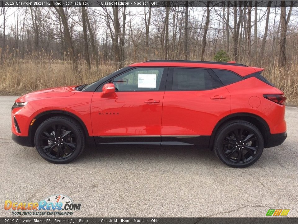 Red Hot 2019 Chevrolet Blazer RS Photo #3