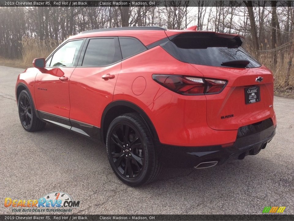 2019 Chevrolet Blazer RS Red Hot / Jet Black Photo #4