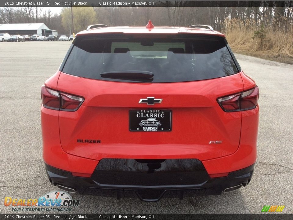 2019 Chevrolet Blazer RS Red Hot / Jet Black Photo #5