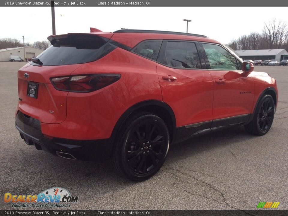 2019 Chevrolet Blazer RS Red Hot / Jet Black Photo #6