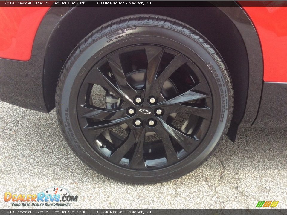2019 Chevrolet Blazer RS Red Hot / Jet Black Photo #7