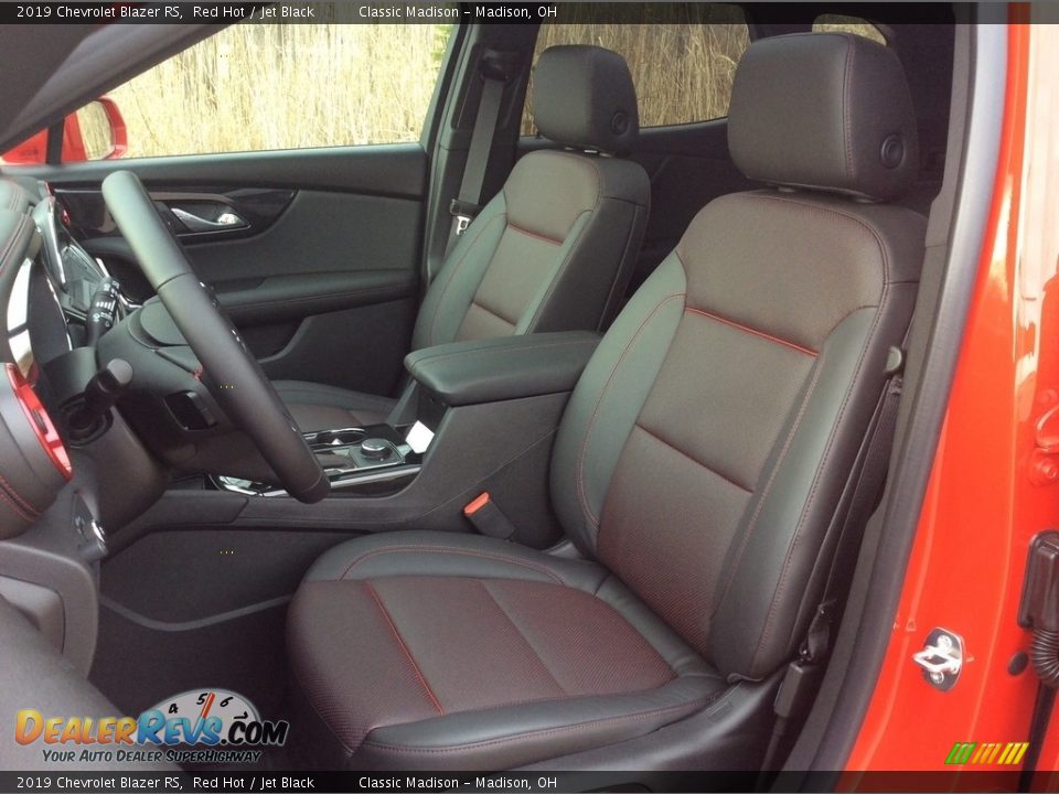 Front Seat of 2019 Chevrolet Blazer RS Photo #10