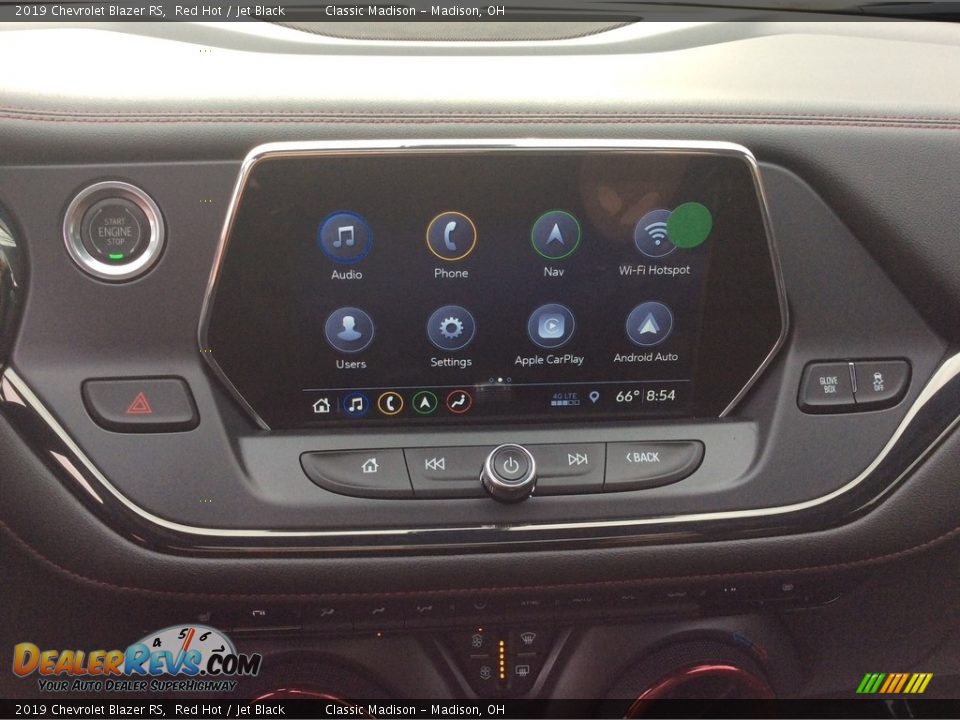 Controls of 2019 Chevrolet Blazer RS Photo #14