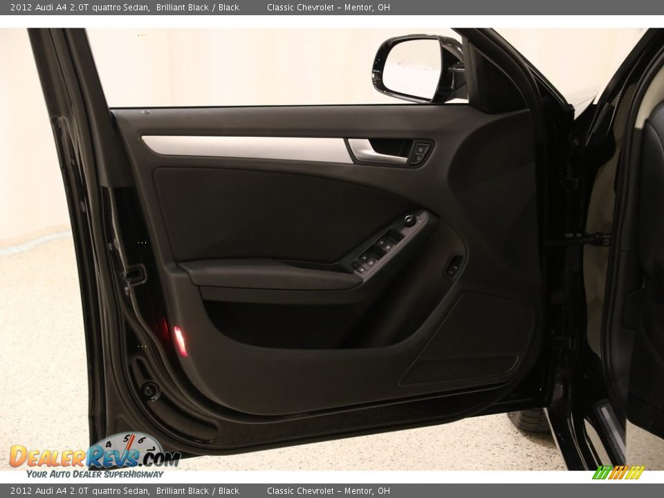 2012 Audi A4 2.0T quattro Sedan Brilliant Black / Black Photo #4