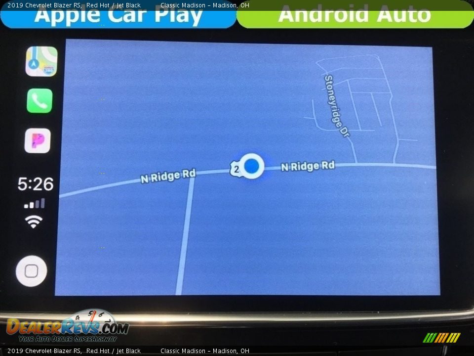 Navigation of 2019 Chevrolet Blazer RS Photo #17