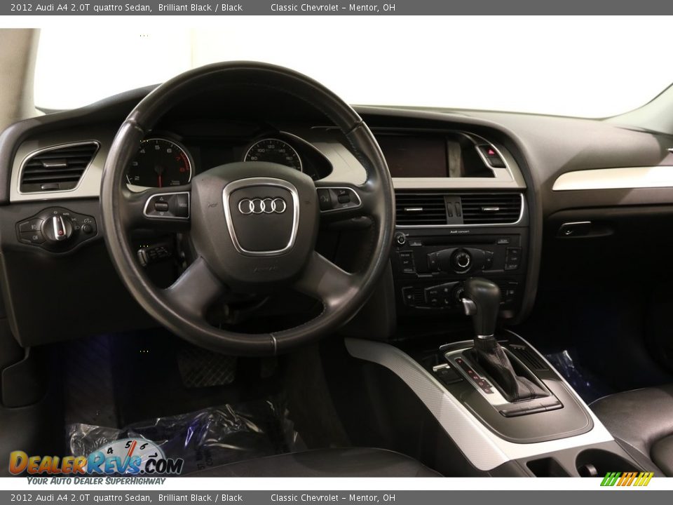 2012 Audi A4 2.0T quattro Sedan Brilliant Black / Black Photo #6