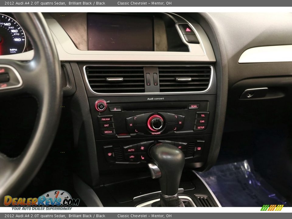 2012 Audi A4 2.0T quattro Sedan Brilliant Black / Black Photo #9