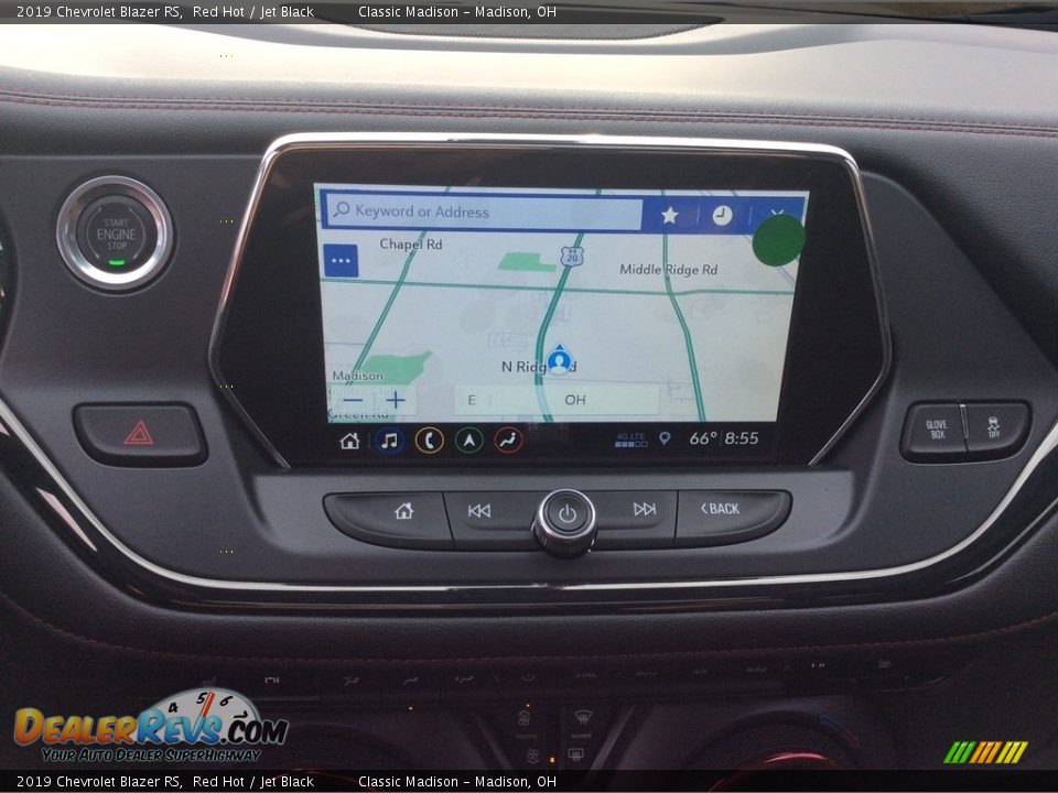 Navigation of 2019 Chevrolet Blazer RS Photo #20