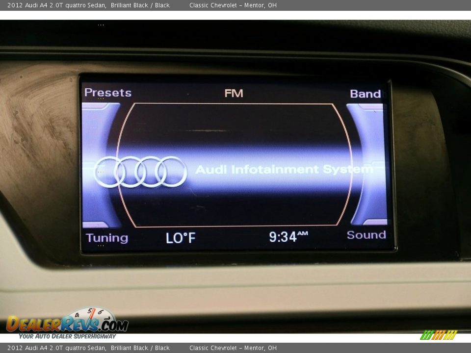 2012 Audi A4 2.0T quattro Sedan Brilliant Black / Black Photo #10