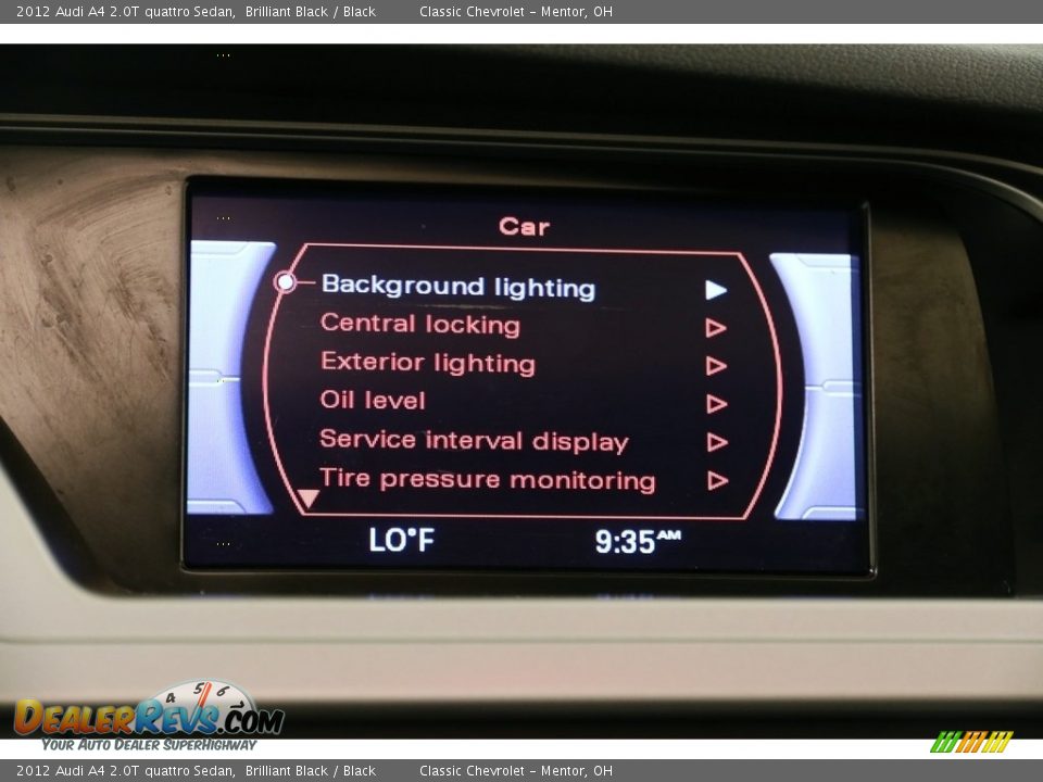 2012 Audi A4 2.0T quattro Sedan Brilliant Black / Black Photo #13