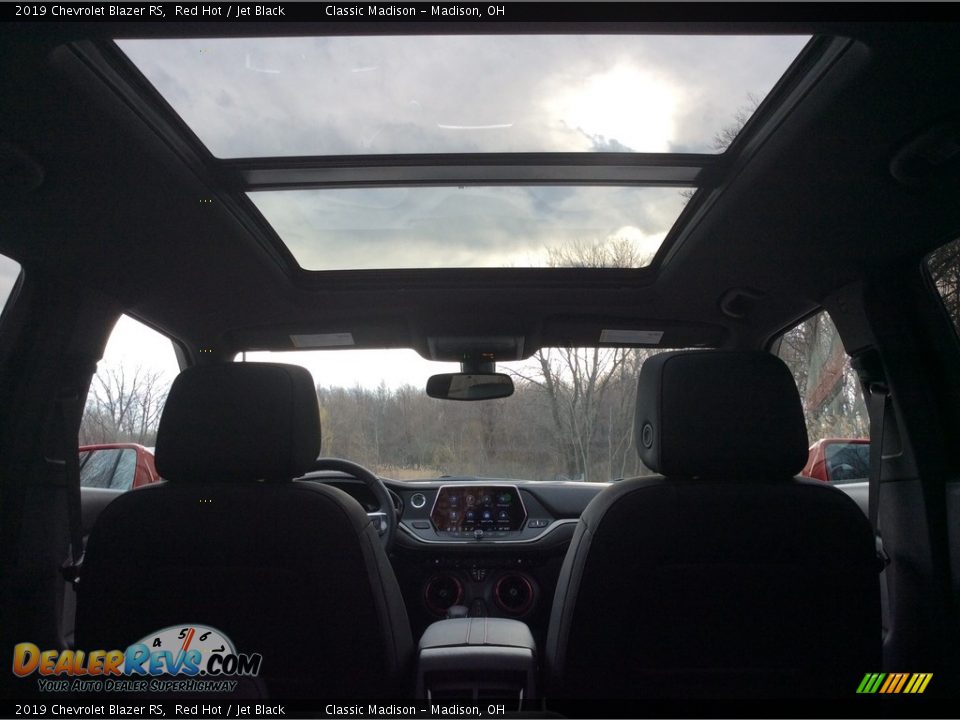 2019 Chevrolet Blazer RS Red Hot / Jet Black Photo #23