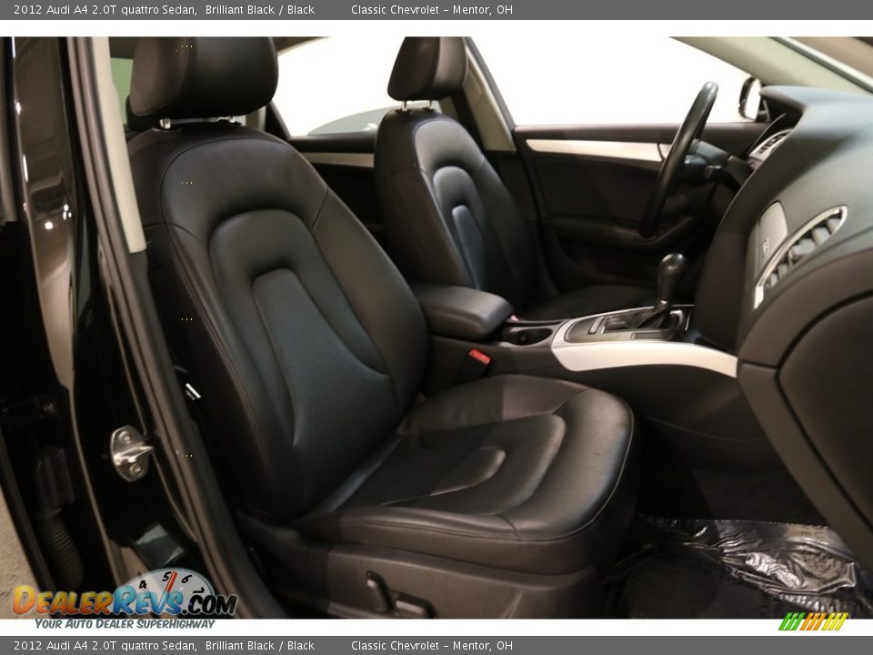 2012 Audi A4 2.0T quattro Sedan Brilliant Black / Black Photo #16
