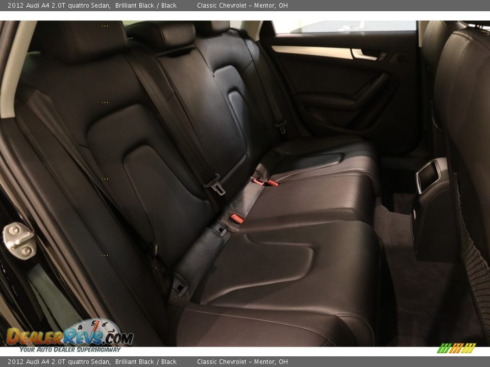 2012 Audi A4 2.0T quattro Sedan Brilliant Black / Black Photo #17