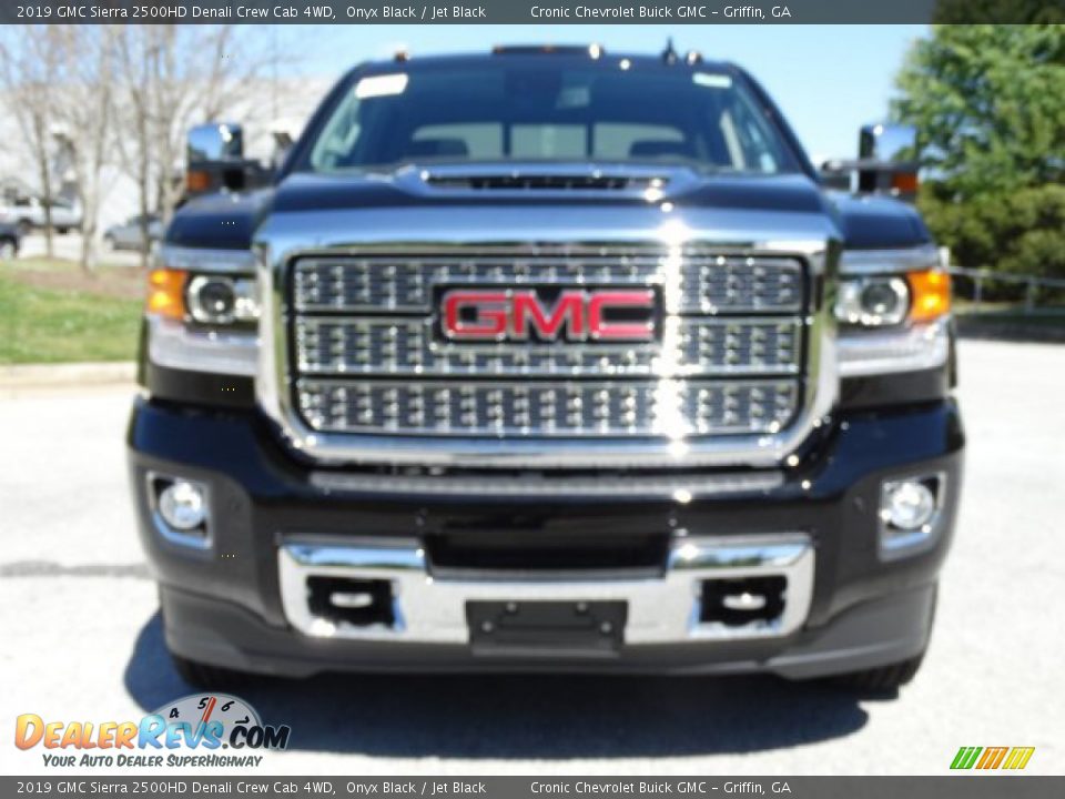 2019 GMC Sierra 2500HD Denali Crew Cab 4WD Onyx Black / Jet Black Photo #4